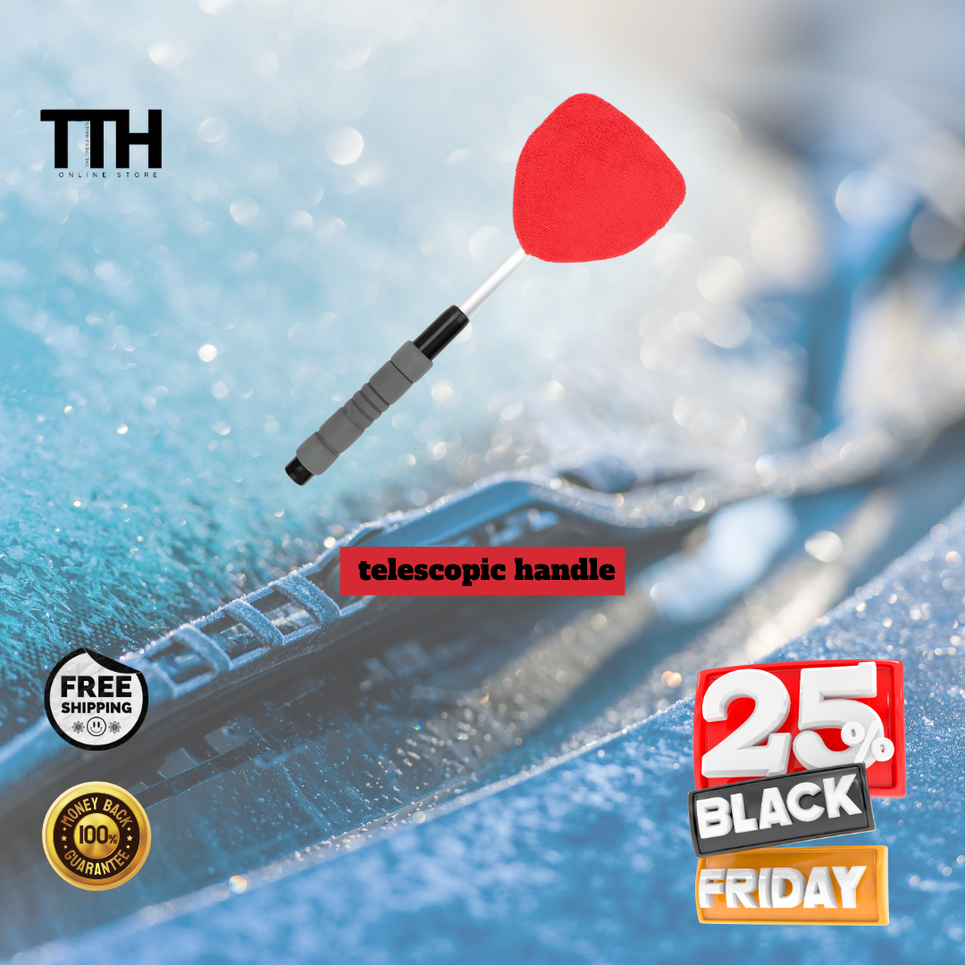 Bil vinduesbørste + 3 klude