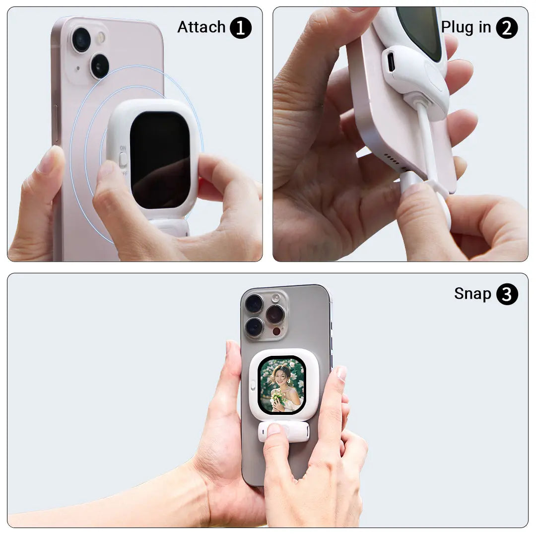 Vlogmate Mini Selfie-Skærm – i dag ekstra 5% rabat