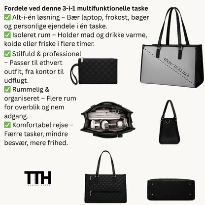 Taske 3-i-1 Isoleret &amp; Vandafvisende