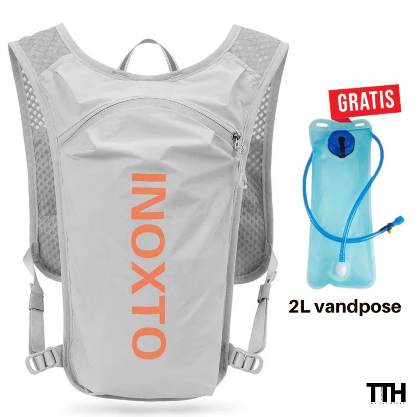 Træningsvest i dag og få 20% rabat + en GRATIS 2L vandpose