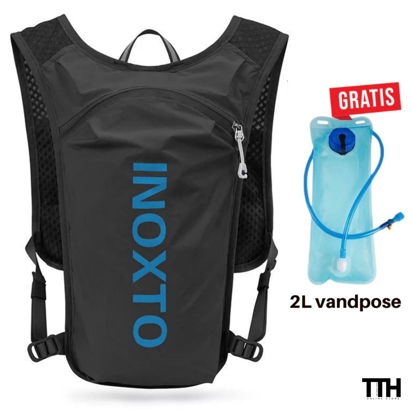 Træningsvest i dag og få 20% rabat + en GRATIS 2L vandpose