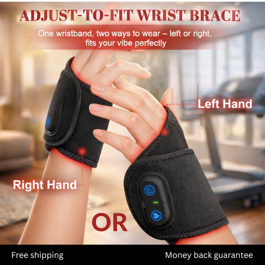 Håndledsrem til rødt lysterapi