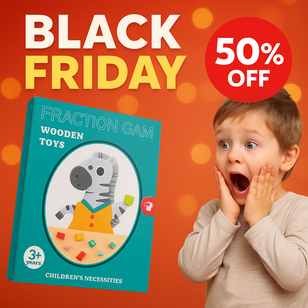 Børns magnetiske brøklæringsmatematiklegetøj