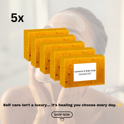 Gurkemeje håndlavet sæbe