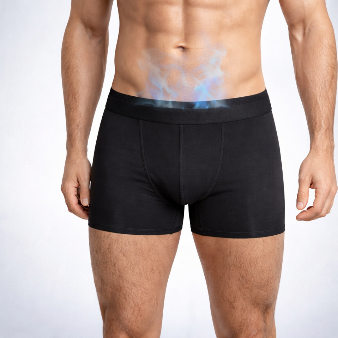 6 Stk Fladt undertøj til mænd i bambusfiber