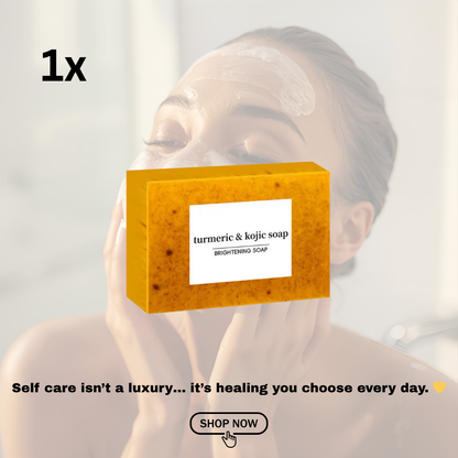 Gurkemeje håndlavet sæbe