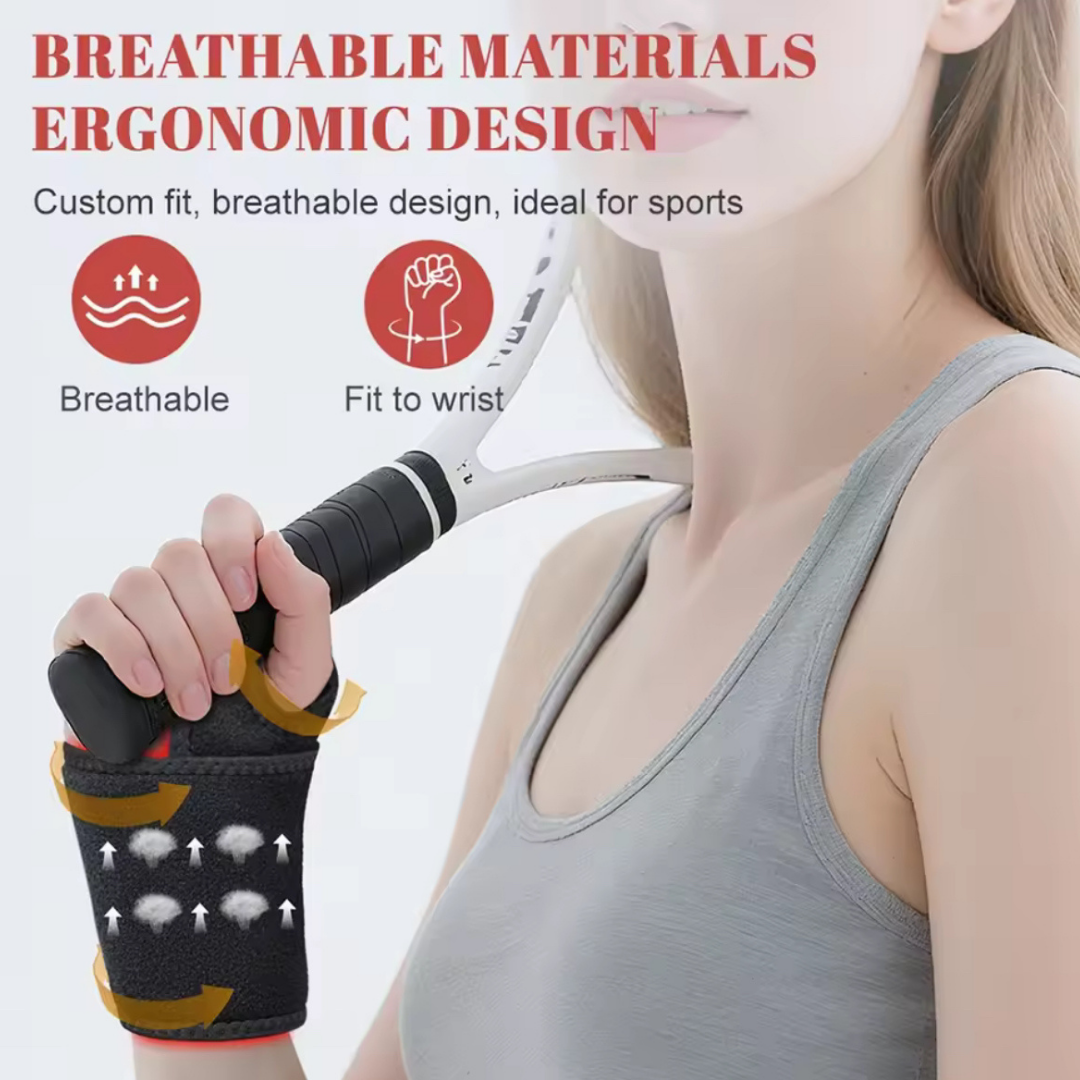 Håndledsrem til rødt lysterapi