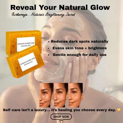 Gurkemeje håndlavet sæbe