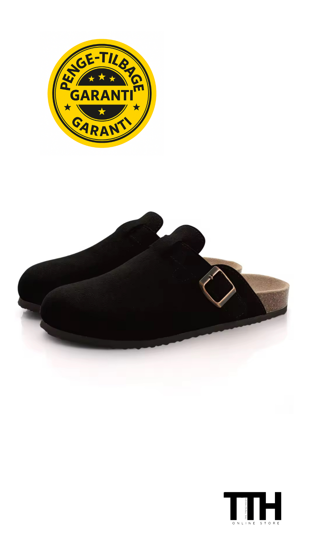 Kidmi Nye Ægte Ruskinds Træsko