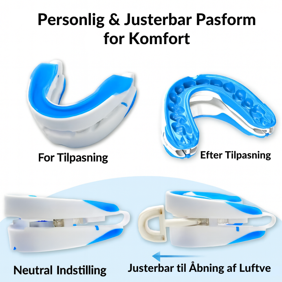 Mundstykke Anti-snorken mundbeskytter