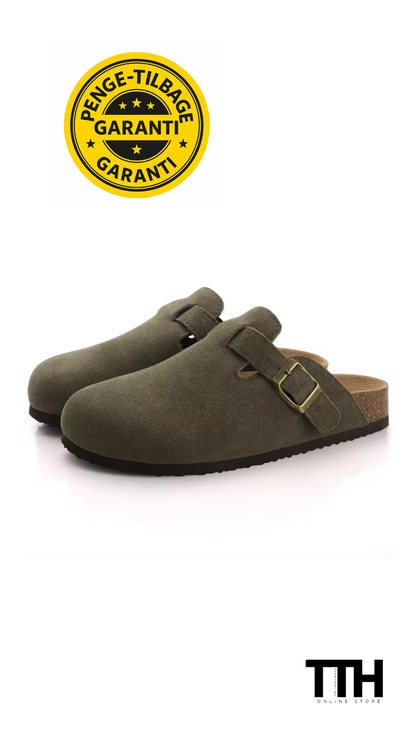 Kidmi Nye Ægte Ruskinds Træsko