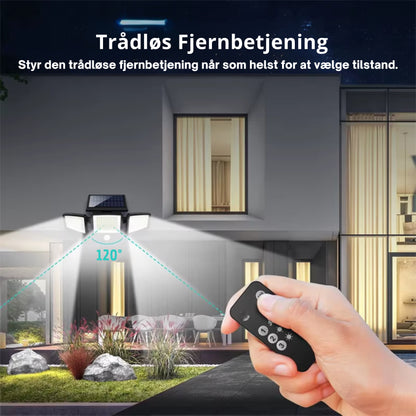 Solcel LED Udendørs Lampe (1 for 596 kr. eller 2 for 971,85 kr. – spar 220,15 kr.)