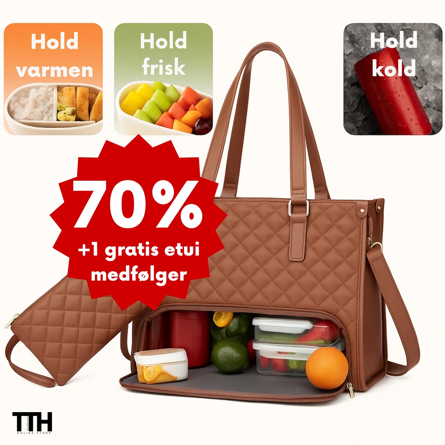 Taske 3-i-1 Isoleret &amp; Vandafvisende