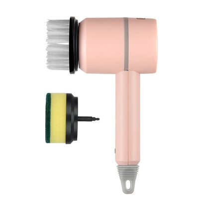 6-i-1 Elektriske Rengøringsbørste – Black Friday Tilbud – Inkl. 6 Gratis Hoveder