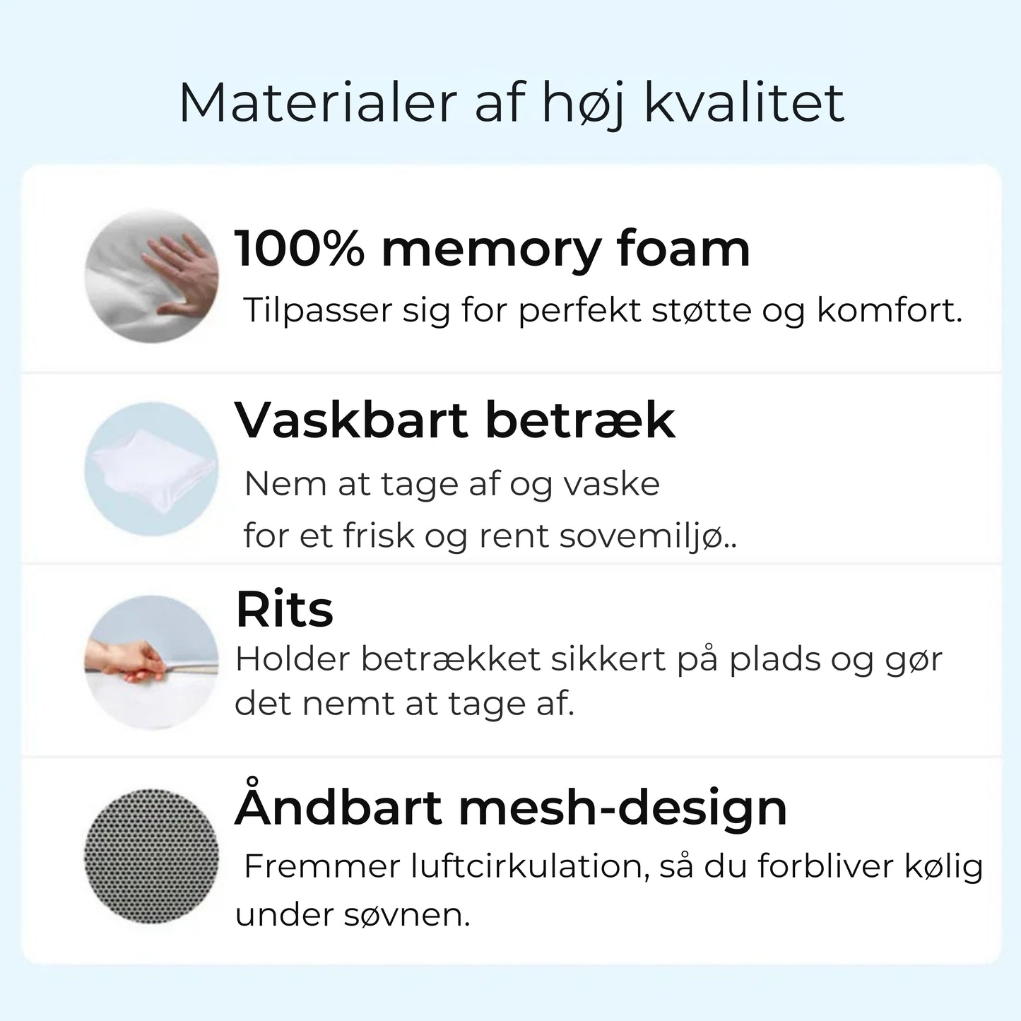 Hoved Perfekt Støtte™ – Spar 50% i dag!