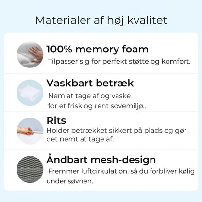 Hoved Perfekt Støtte™ – Spar 50% i dag!