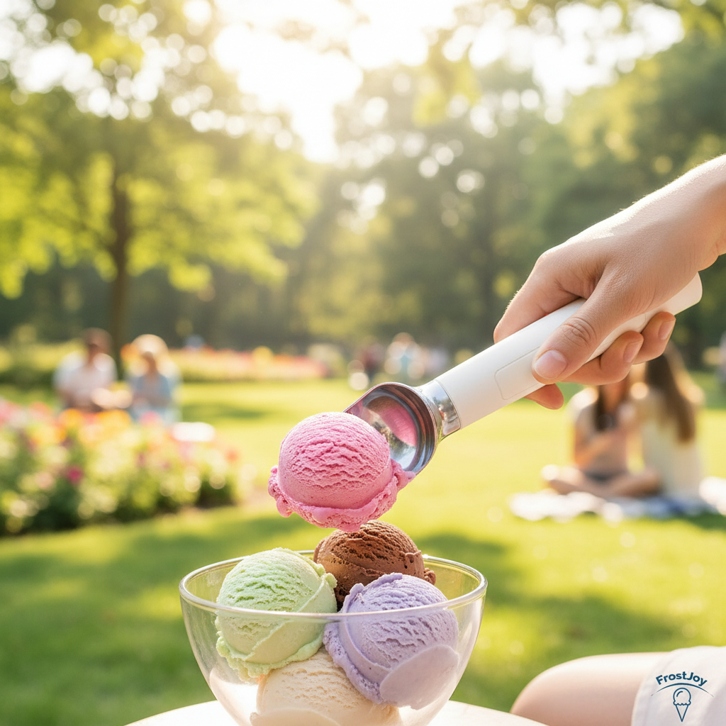 Heated Ice Cream Scoop - The Trend Haven