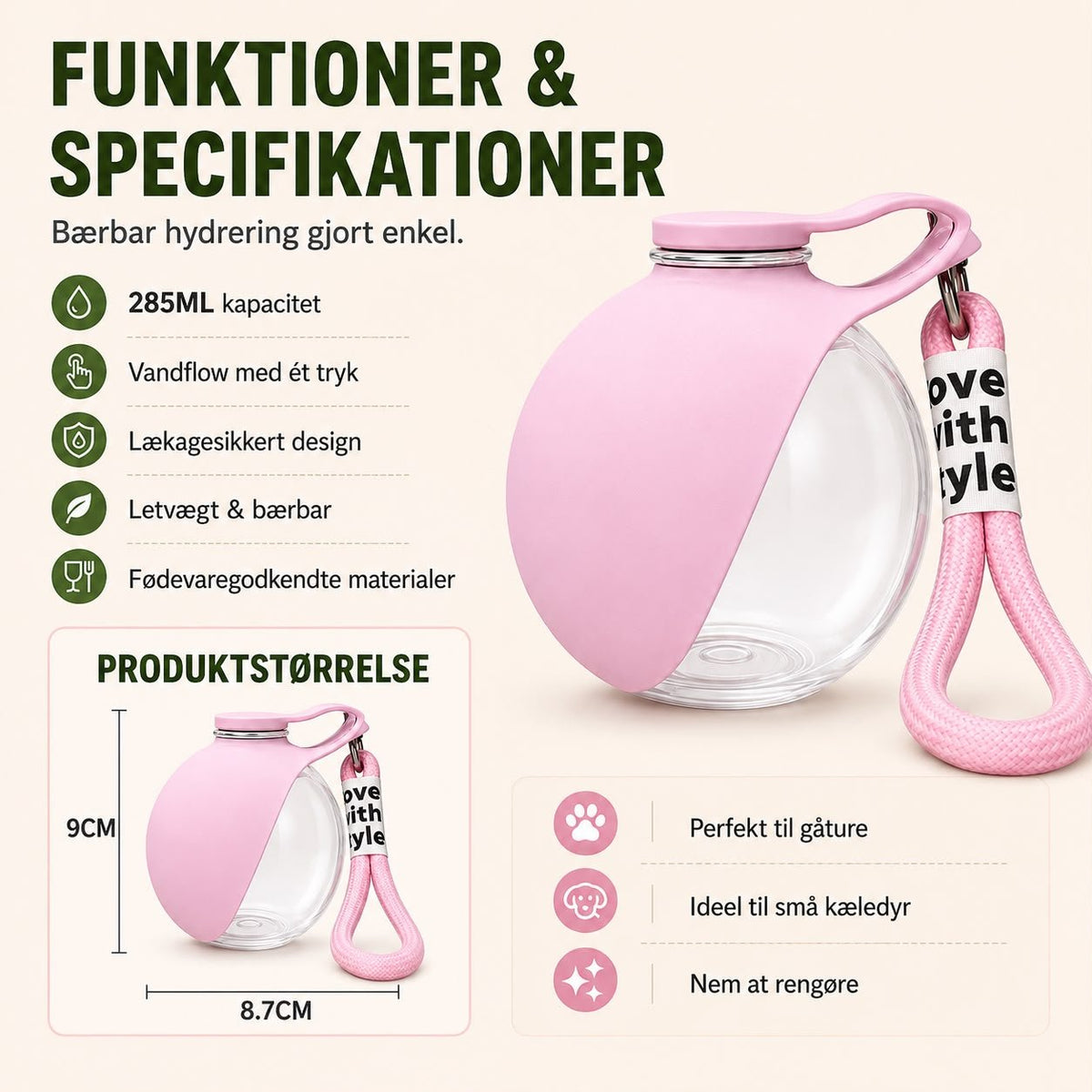 Plejehængekøje til kæledyr - The Trend Haven
